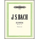 Six Suites for Cello BWV 1007-12; Johann Sebastian Bach (C. F. Peters)