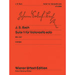 Suite No. 1 for Solo Cello (urtext);  Johann Sebastian Bach (Wiener Urtext)