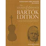 Romanian Folk Dances for cello and piano; Bela Bartok (Boosey & Hawkes)