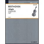 Adagio for Piano and Cello; Ludwig van Beethoven (Schott)