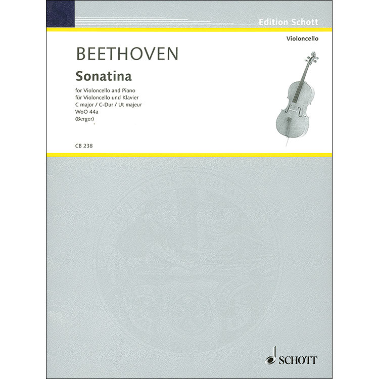 Sonatina in C Major, WoO 44a, for piano and cello; Ludwig van Beethoven