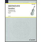 Sonatina in C Major, WoO 44a, for piano and cello; Ludwig van Beethoven (Schott)