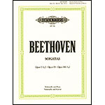 Sonatas for Piano and Violoncello; Ludwig van Beethoven (C. F. Peters)