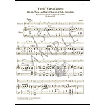 Variations for Piano and Cello (urtext, complete); Ludwig van Beethoven