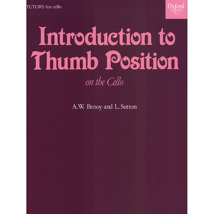 Introduction to Thumb Position; Benoy/Sutton (Oxford University Press)
