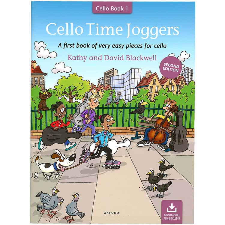 Cello Time Joggers, Book w/access; Kathy & David Blackwell (Oxford University Press)