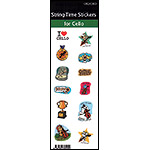 String Time Stickers for Cello (6 Sheets per pack); Kathy & David Blackwell (Oxford University Press)