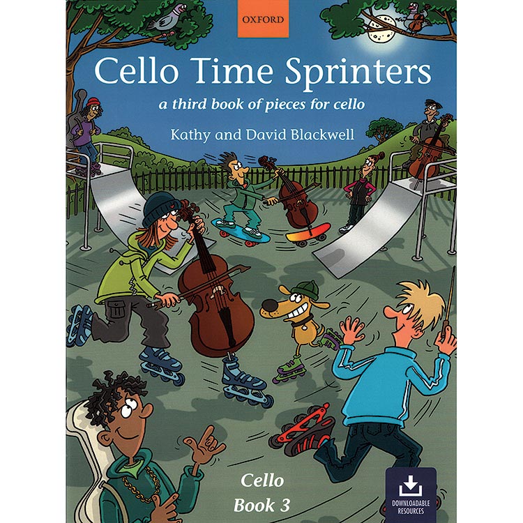 Cello Time Sprinters, Book with online audio access (Book 3); Kathy & David Blackwell (Oxford University Press)