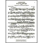 Schelomo, Rhapsodie Hebraique, for cello and piano; Ernest Bloch (Schirmer)