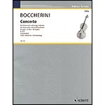 Concerto no.2 in D Major, cello and piano; Luigi Boccherini (Schott Editions)