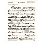 Concerto No. 1 in C Major, for cello and piano; Luigi Boccherini (Schott)