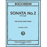 Sonata no. 2 in C Major, Op.43 for cello and piano; Luigi Boccherini