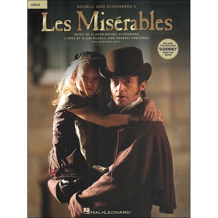 Les Miserables (the movie) for cello; Boublil & Schonberg (Hal Leonard)