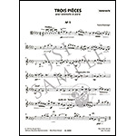 3 Pieces for cello and piano; Nadia Boulanger