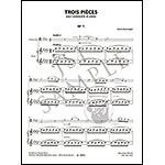 3 Pieces for cello and piano; Nadia Boulanger