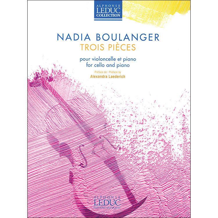 3 Pieces for cello and piano; Nadia Boulanger