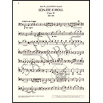 Sonata No. 1 in E Minor, Op.38, for cello (urtext); Brahms (Wiener Urtext)