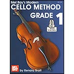 Modern Cello Method Grade 1, book/online audio access; Renata Bratt (MB)