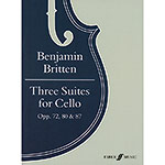 Three Solo Suites for Cello; Benjamin Britten