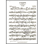 Canzone, Op.55 for cello and piano; Max Bruch