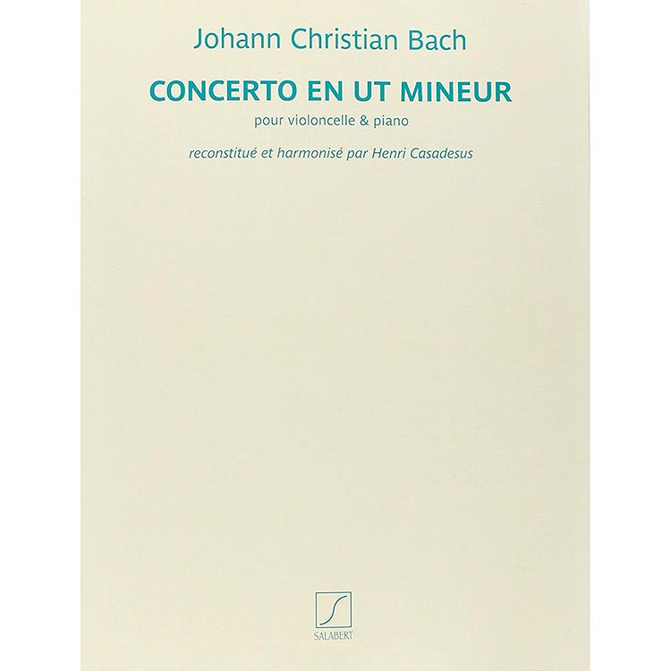 Concerto in C minor for cello and piano (in the style of Johann Christian Bach); Henri Casadesus (Salabert)