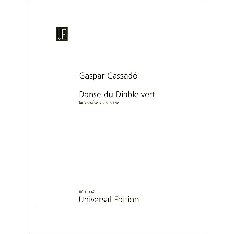 Dance of the Green Devil, for cello and piano; Gaspar Cassado