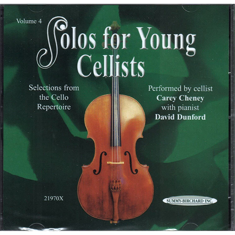 Solos for Young Cellists, CD 4; Cheney (Summy)