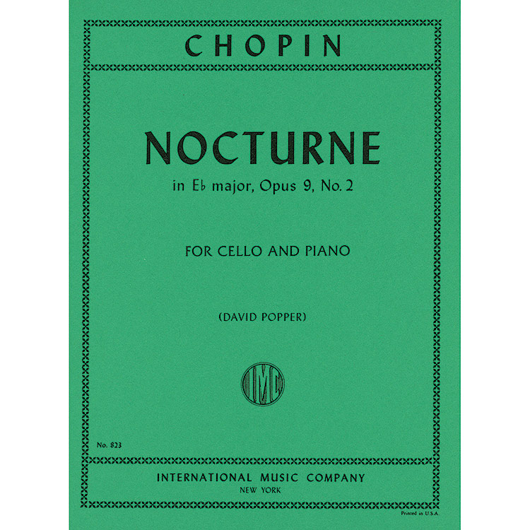 Nocturne E Flat Major Op. 9,2 By Frédéric Chopin » Piano Sheet Music