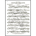 Polonaise Brillante, Op.3, for cello and piano (Feuermann); Chopin