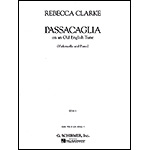 Passacaglia on an Old English Tune for Cello and Piano; Rebecca Clarke (Schirmer)
