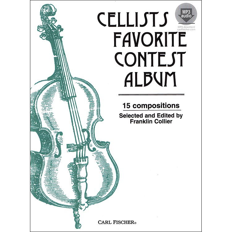 Cellist's Favorite Contest Album, with piano and audio access (Collier); Various (Carl Fischer)