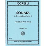 Sonata in D minor, opus 5, no. 8, for cello and piano, Arcangelo Corelli (International)