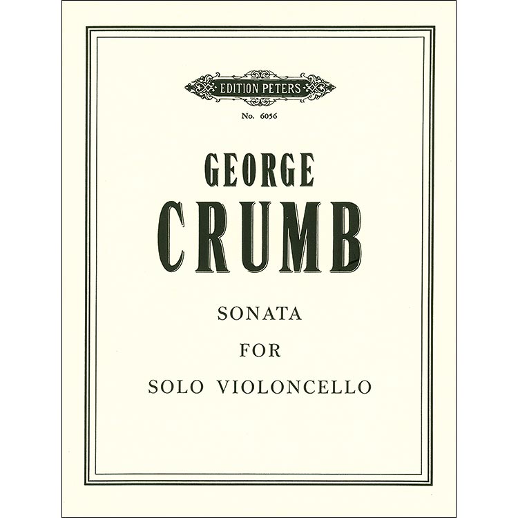 Sonata for Solo Violoncello; George Crumb