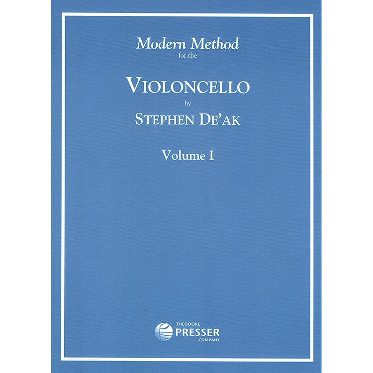 Modern Method for Violoncello, Book 1; Stephen De'ak