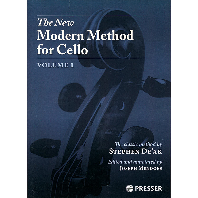 The New Modern Method for Cello, Book 1 (Mendoes); Stephen De'ak