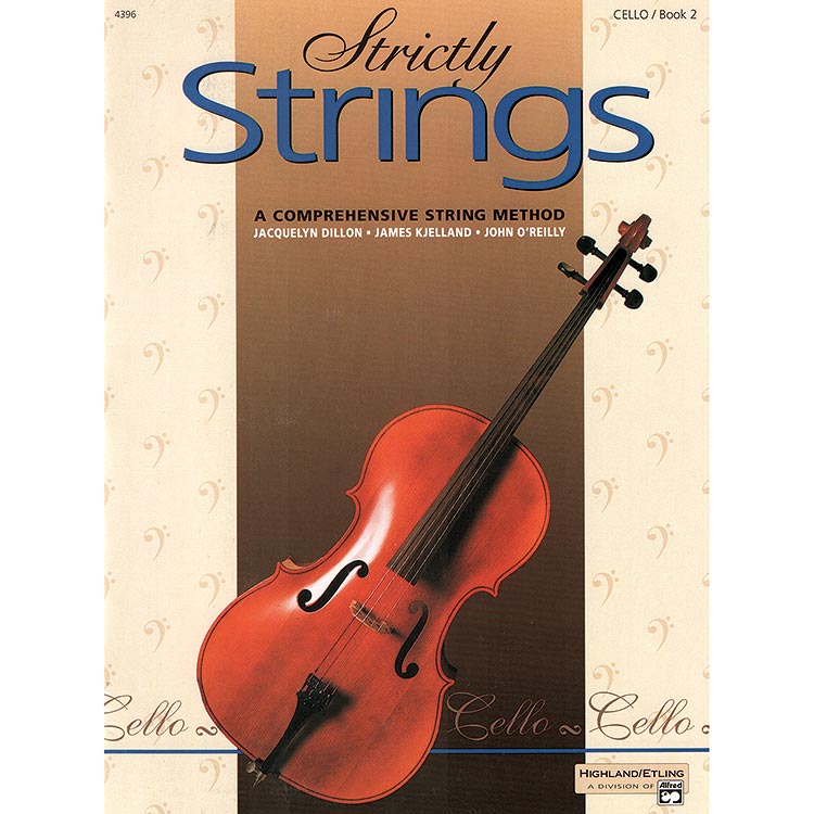 Strictly Strings, Book 2, for cello; Dillon et al. (Alfred)
