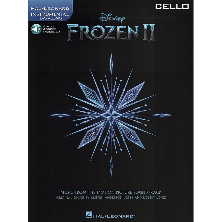 Frozen II for cello, with online audio access (Hal Leonard)