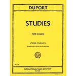 Twenty-One Etudes, cello; Jean-Louis Duport (International)