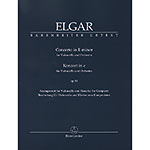 Cello Concerto in E Minor, op. 85 (urtext); Edward Elgar (Barenreiter Verlag)