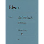 Salut d'Amour, op. 12 for cello and piano (urtext); Edward Elgar (Henle)