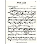 Berceuse, opus 16 for cello and piano; Gabriel Faure (International Music)