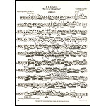 Elegie, cello and piano; Faure (International)