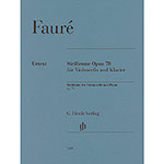Sicilienne, op. 78, cello (urtext); Faure (Henle)