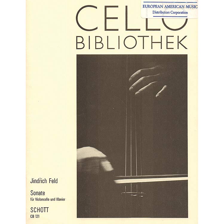 Sonata for Cello and Piano; Feld (Schott)