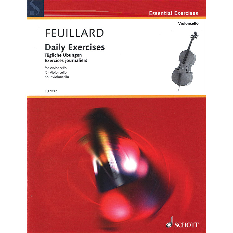 Daily Exercises for Violoncello; Louis Feuillard (Schott)