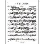 Twelve Studies op. 35, cello; Auguste Franchomme (International)