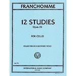 Twelve Studies op. 35, cello; Auguste Franchomme (International)
