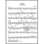 Orbit for solo cello; Philip Glass
