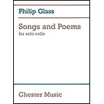 Songs and Poems (No. 1) for solo cello; Philip Glass