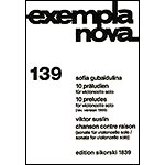 10 Preludes for solo cello; Sofia Gubaidulina / Chanson Contre Raison for solo cello; Viktor Suslin